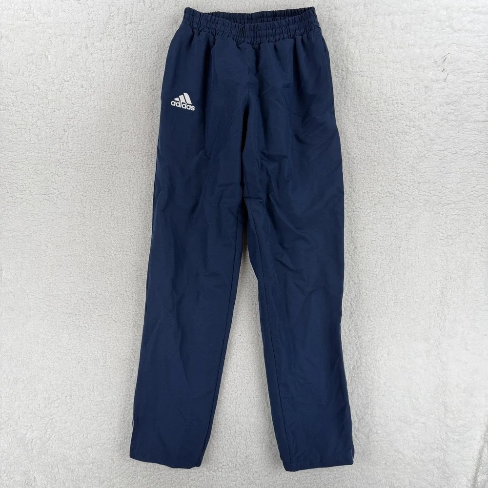 Adidas Climacool Track Pants‎ Mens Small Blue Woven Lined Zip Ankle Athletic
